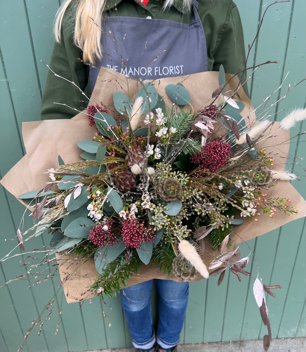 Winter Meadow Hand Tied